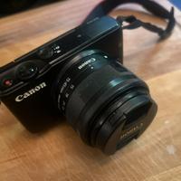 Canon EOS M10 + obiettivo 28-55mm + custodia