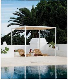 UNOPIU' PERGOLA MOBILE BIANCA SHIBUYA