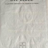 DIE BIBEL (BIBBIA in Tedesco)