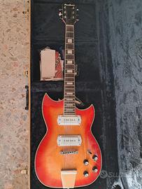 chitarra elettrica Eastwood tuxedo Rj signature