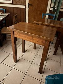 Tavoli legno massello