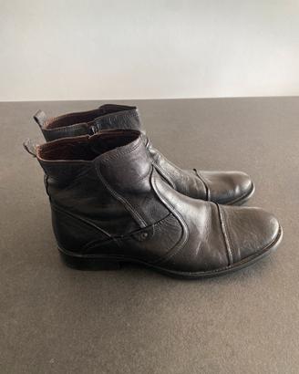 Stivaletti pelle Nera 42