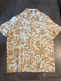 Camicia a fiori maniche corte Asos Design tg.L