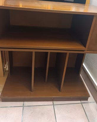 mobiletto stereo/vinili anni 70+80