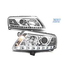 FARI XENON AUDI A6 4F 04-08 DRL LUCE DIURNA REALE 