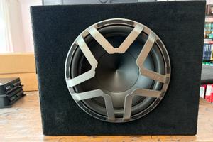 Subwoofer Hertz ES 300.5 cassa chiusa artigianale