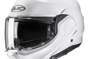 Casco modulare apribile HJC F100 bianco perla