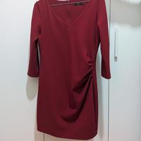 Vestito elegante, bordeaux