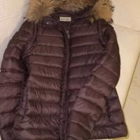 Piumino Gertrude marrone cioccolato