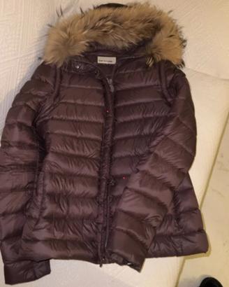 Piumino Gertrude marrone cioccolato