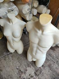 manichino mezzobusto 