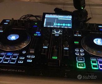 Denon dj prime 2 + cover e zaino