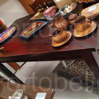 Codice: 9078 TAVOLO RETTANGOLARE IN LEGNO DI NOCE