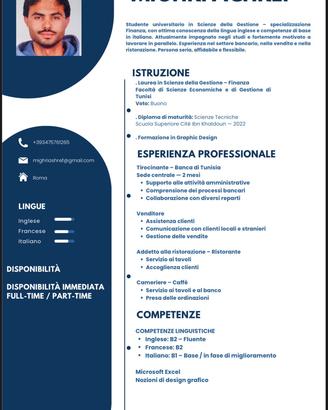 Auito cameriere