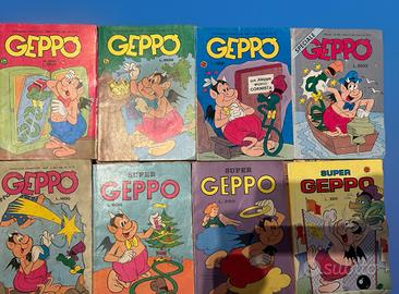 Geppo n. 8 fumetti lotto