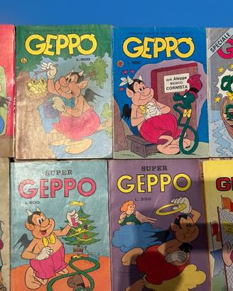 Geppo n. 8 fumetti lotto