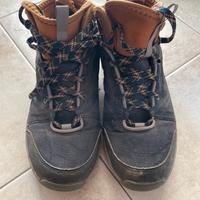 Scarponi trekking scarponcini alti unisex num. 42