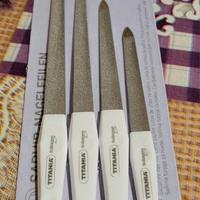 TITANIA® Solinger Saphir - Set di 4 lime curve