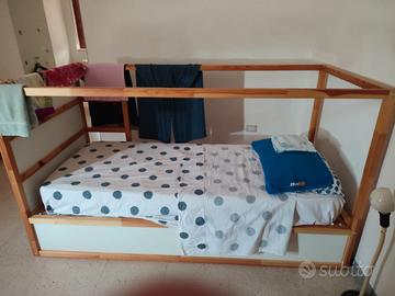 Letto ikea per bambini+ armadio tre ante ikea