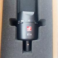 MICROFONO A CONDENSATORE + SHOCK MOUNT SPECIFICO