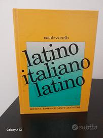 Vocabolario latino-italiano italiano-latino 