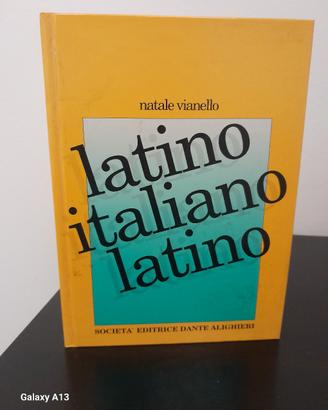 Vocabolario latino-italiano italiano-latino 