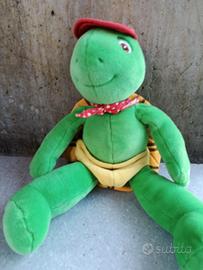 Zainetto peluche Franklin la tartaruga vintage50cm