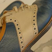 Scarpe Vintage donna pelle