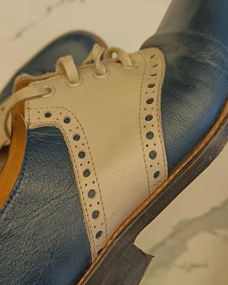 Scarpe Vintage donna pelle