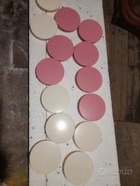 14 maniglie in plastica 