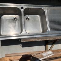 Lavello con 2 vasche