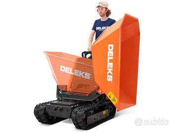 Mini Dumper cingolato idrostatico,scarico alto B&S