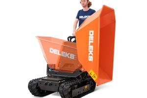 Mini Dumper cingolato idrostatico,scarico alto B&S