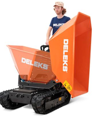 Mini Dumper cingolato idrostatico,scarico alto B&S