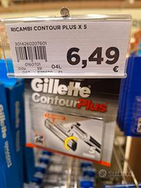 ricarica gillet contur plus