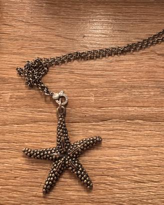 Collana raspini e ciondolo