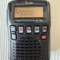 Icom ic-r6 scanner vhf uhf  hf r6