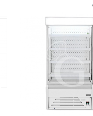 Murale espositivo ventilato tenda notte L. 1020MM