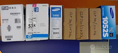 Toner vari  Samsung e HP