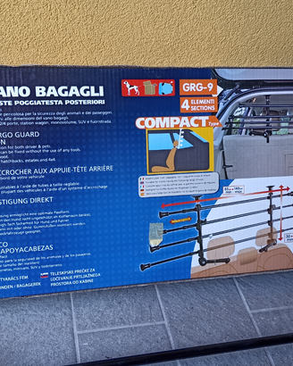 Griglia cani telescopica