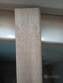 Battiscopa PVC effetto legno 48 metri