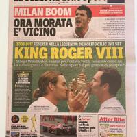 Gazzetta Federer Wimbledon 8