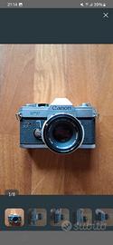macchina fotografica analogica Canon ft vintage