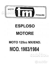 Manuali part list x TM Cross Enduro Kart Vintage