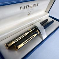 Waterman Super Master - Coppia Penne Stilo Vintage