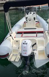 gommone 6 metri senza patente + carrello