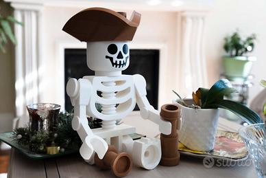 Skeleton Pirate Giant 26 cm – Minifigure Pirata