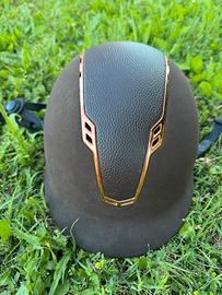 Casco equitazione HKM Wien- Style Marrone