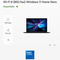 Asus V16 RTX 5050 i7 -240h - Garanzia 2027