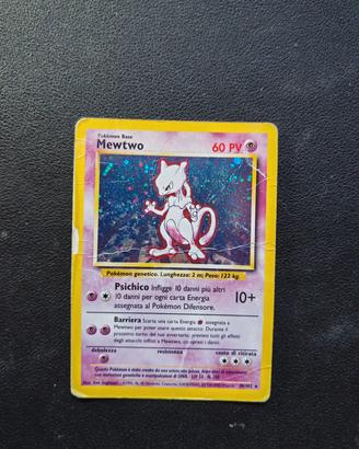 Mewtwo Set Base poor - Carte Pokemon 
